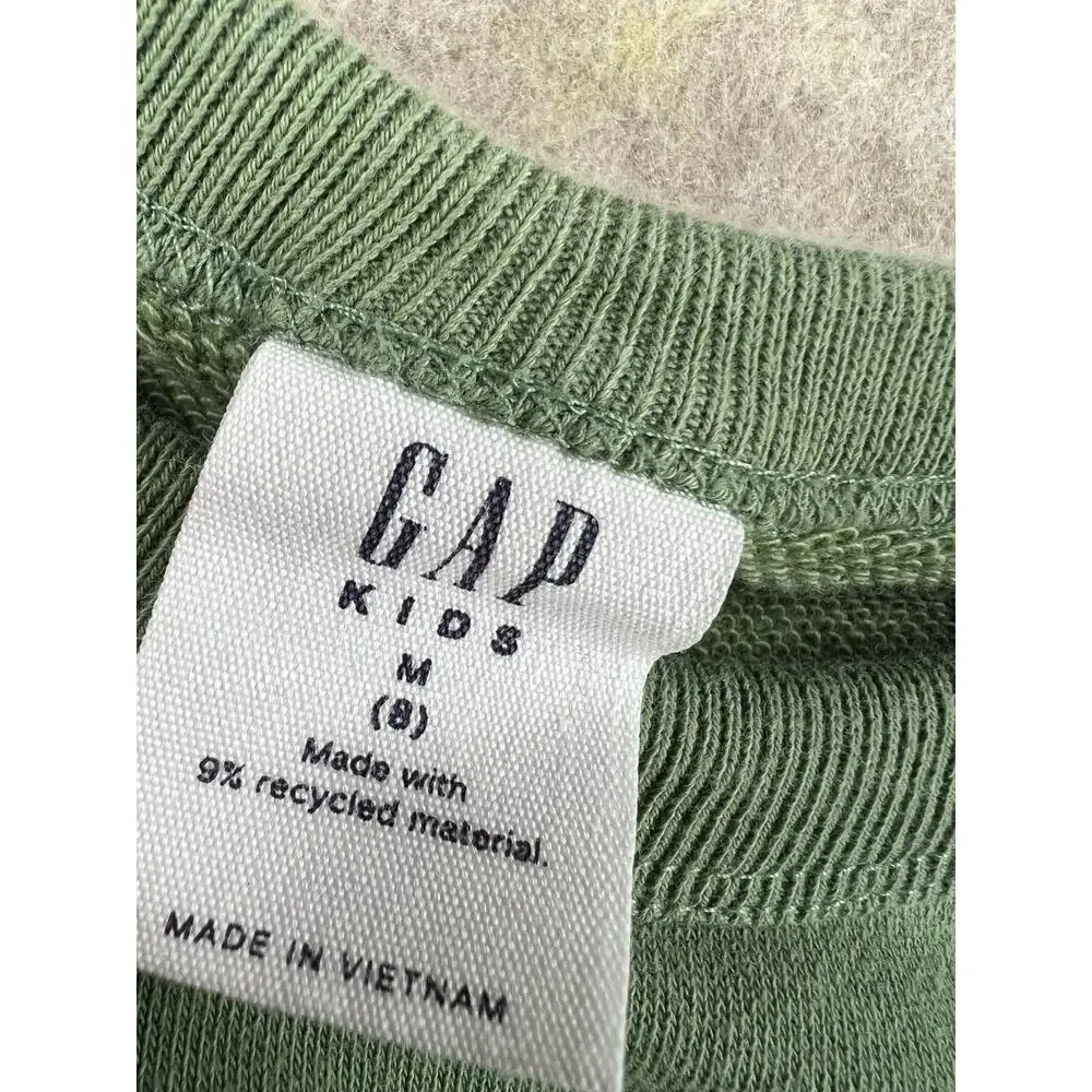 Gap Green Sweatshirt Boys Size Medium (8)
